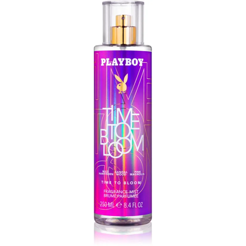 Playboy Time to Bloom Σπρεϊ σώματος για γυναίκες 250 ml