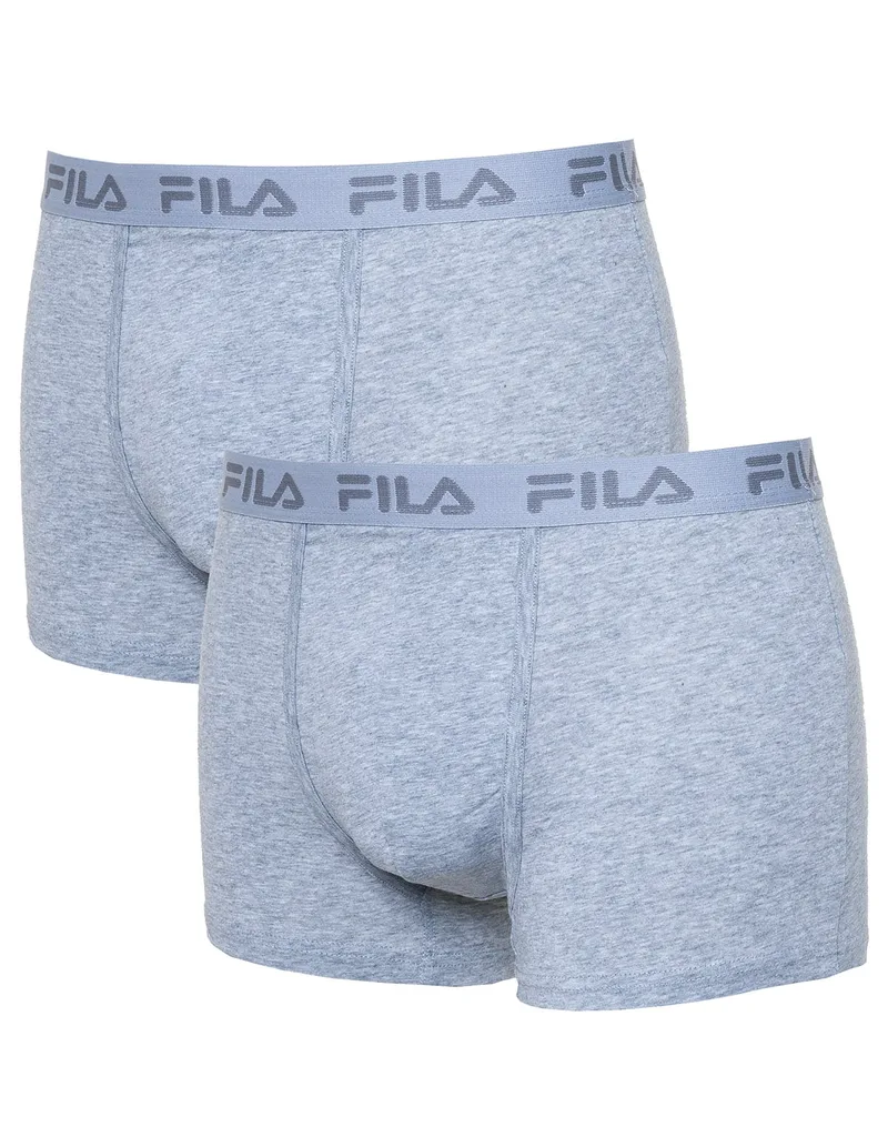 Ανδρικό μποξεράκι Fila 2pack ART FU5004/2 400 Γκρι