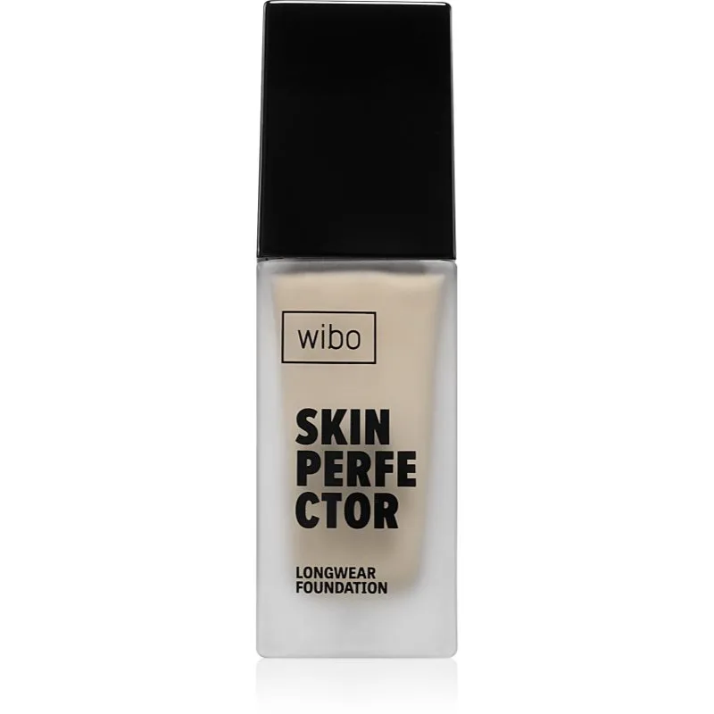 Wibo Skin Perfector Longwear Foundation μακράς διαρκείας μεικ απ για λαμπρότητα και ενυδάτωση απόχρωση 1C ALABASTER 30 ml