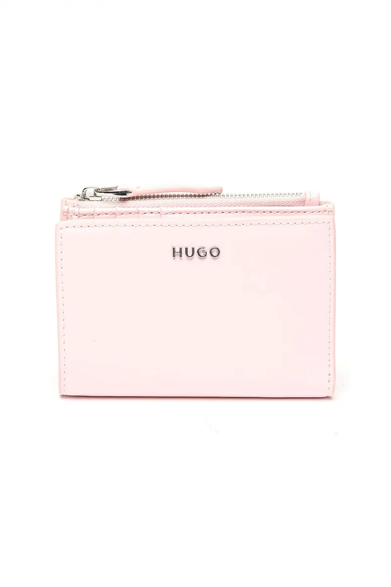 HUGO ΠΟΡΤΟΦΟΛΙ SYNDRA_WALLET SM LOGO ΡΟΖ