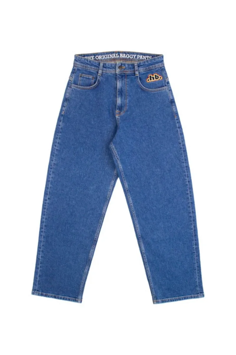 Homeboy Unisex Jeans Baggy Denim - Μπλε-01PA1089-BLUE