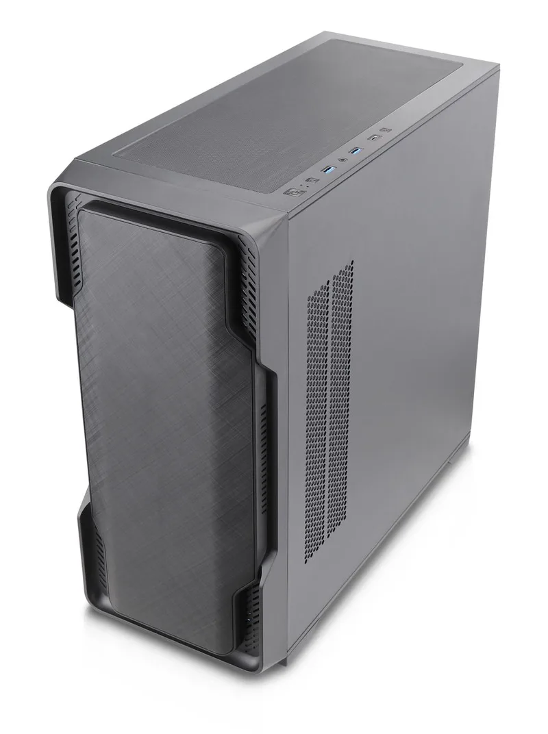 Nanoxia Gehäuse MIDI DS-9G ARGB black - USB-C - TG