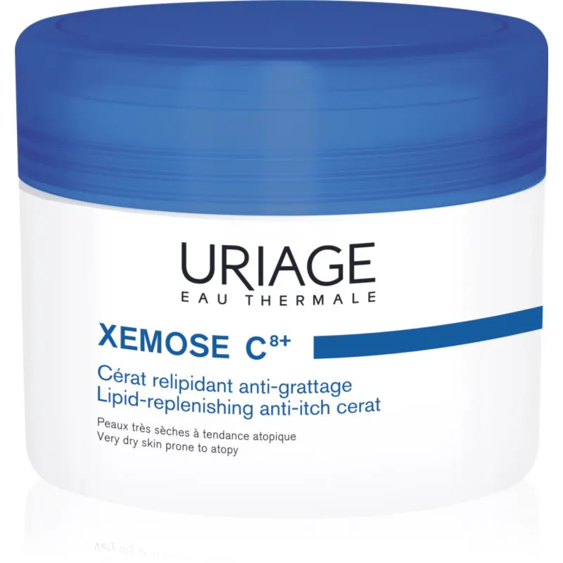 Uriage Xemose C8+ Lipid-Replenishing Anti-Itch Cerat καταπραϋντική αλοιφή αναπλήρωσης λιπιδίων για πολύ ξηρό ευαίσθητο και ατοπικό δέρμα 200 ml