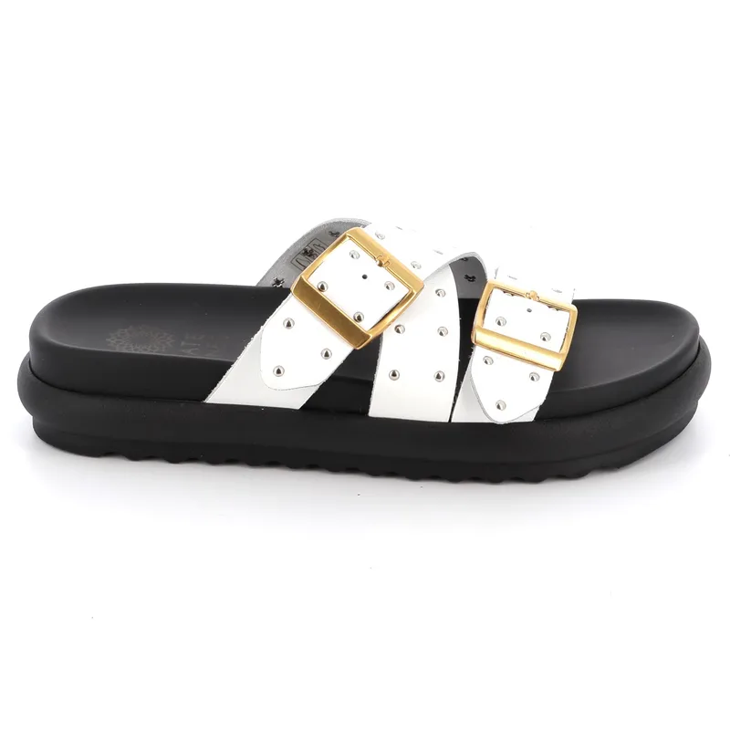 Γυναικεία Comfort Παντόφλα Ateneo Χρώματος Λευκό 9107.W