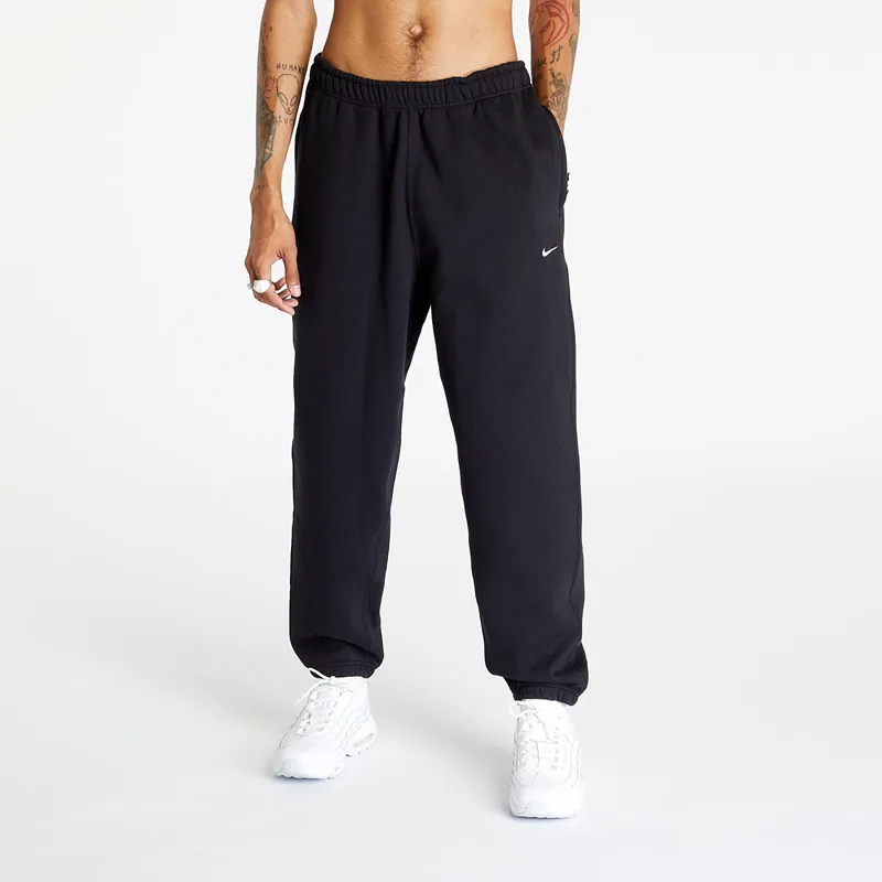 Φόρμα Nike Solo Swoosh Men's Fleece Pants Black/ White XXL