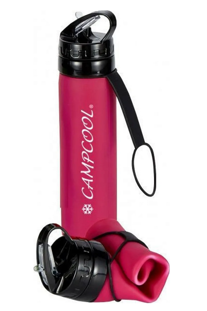 Θερμός - Μπουκάλια Campcool Μπουκάλι Σιλικόνης 600ml 5203464034764-PINK