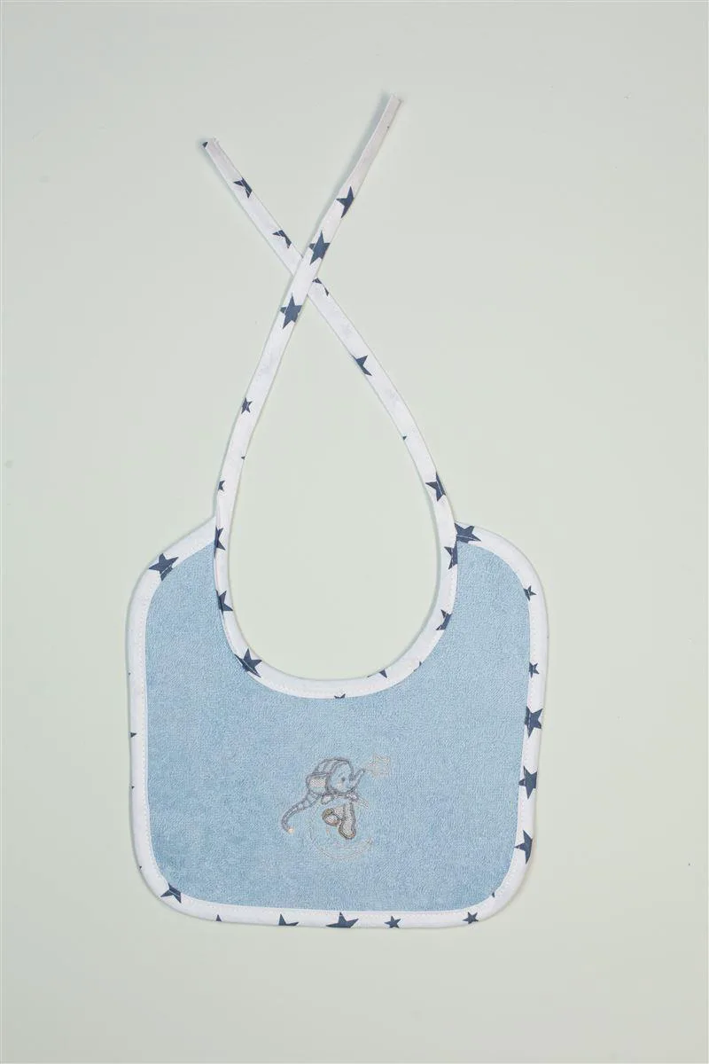 ΣΑΛΙΑΡΑ Με Κέντημα bebe Dreaming Elephant 166 25X25 Σιελ 100% Cotton