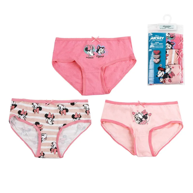 Παιδικό εσώρουχο Disney Minnie Mouse Σετ 3 τεμαχίων 2900002519 Πολύχρωμο