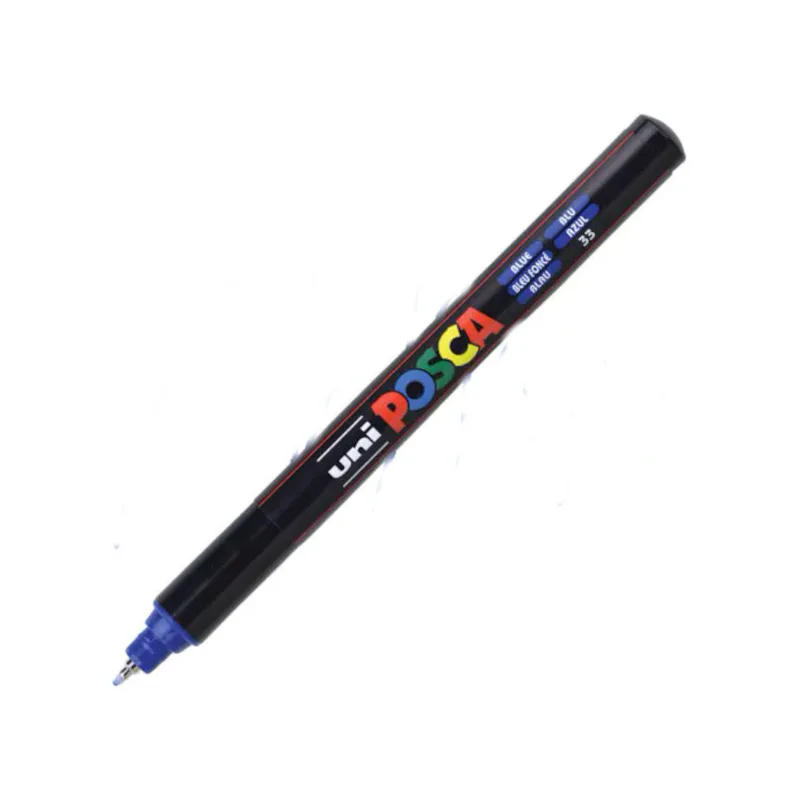 Μαρκαδόρος Posca 0.7mm Extra Fine PC-1MR - Blue