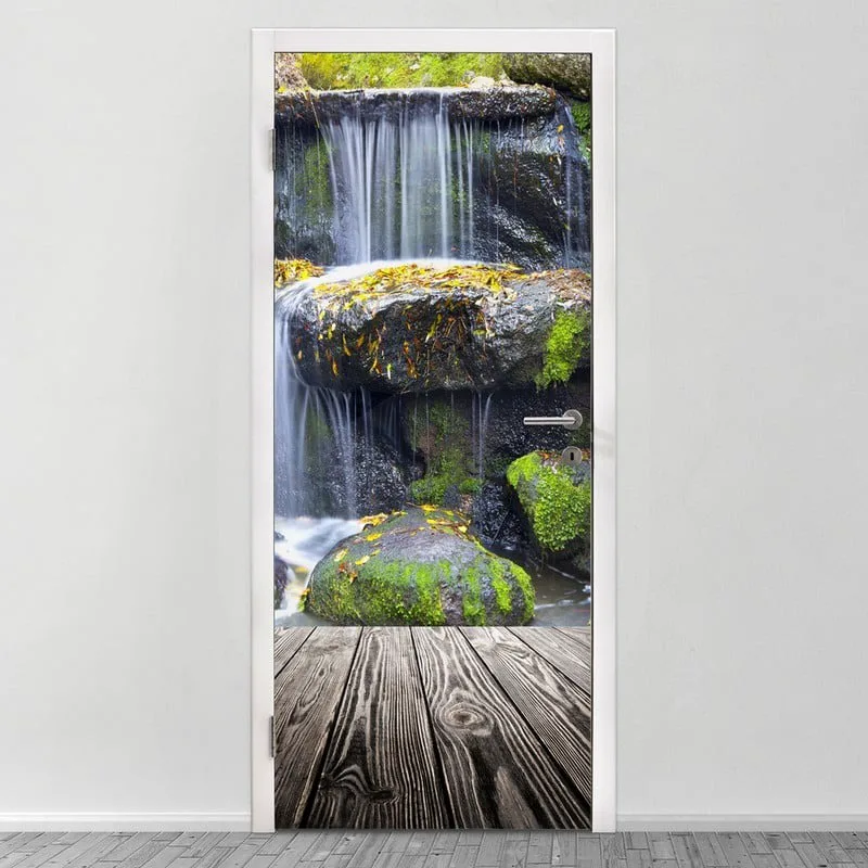 Αυτοκολλητο Πορτας WATERFALL