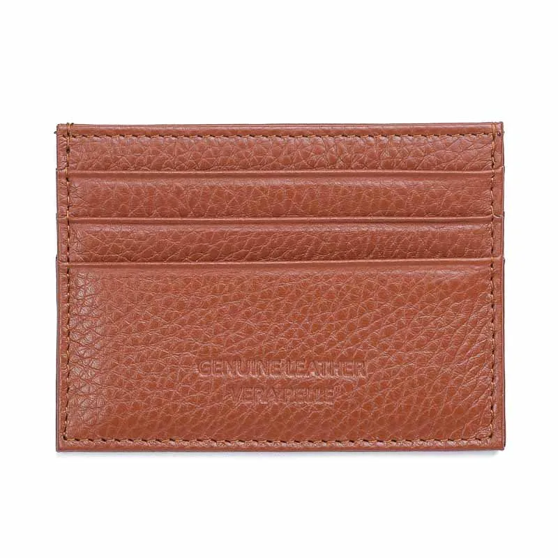 Unisex Δερμάτινο Cardholder - Ταμπά