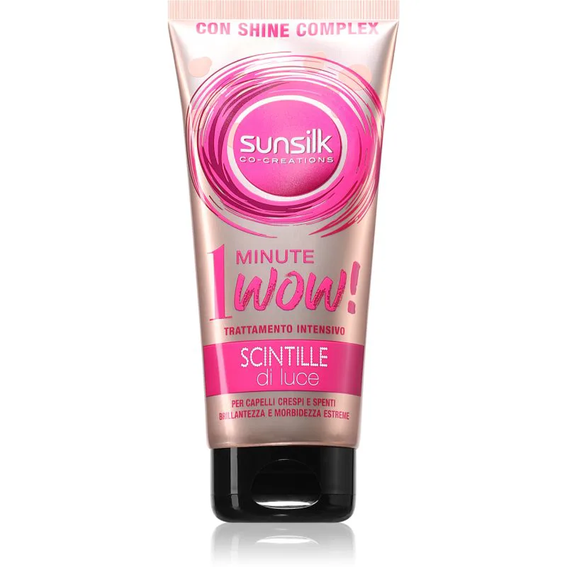 Sunsilk Sparks Of Light ενυδατική μάσκα Για λάμψη και απαλότητα μαλλιών 180 ml