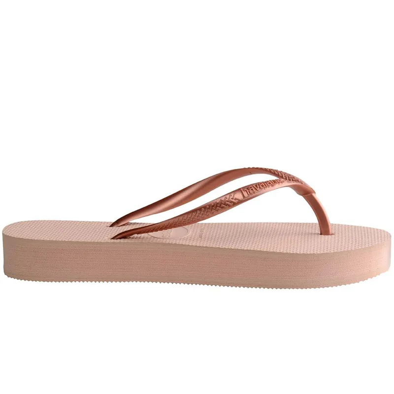 Havaianas W Slim Flatform (4144537-0076 Ροζ Ballet)