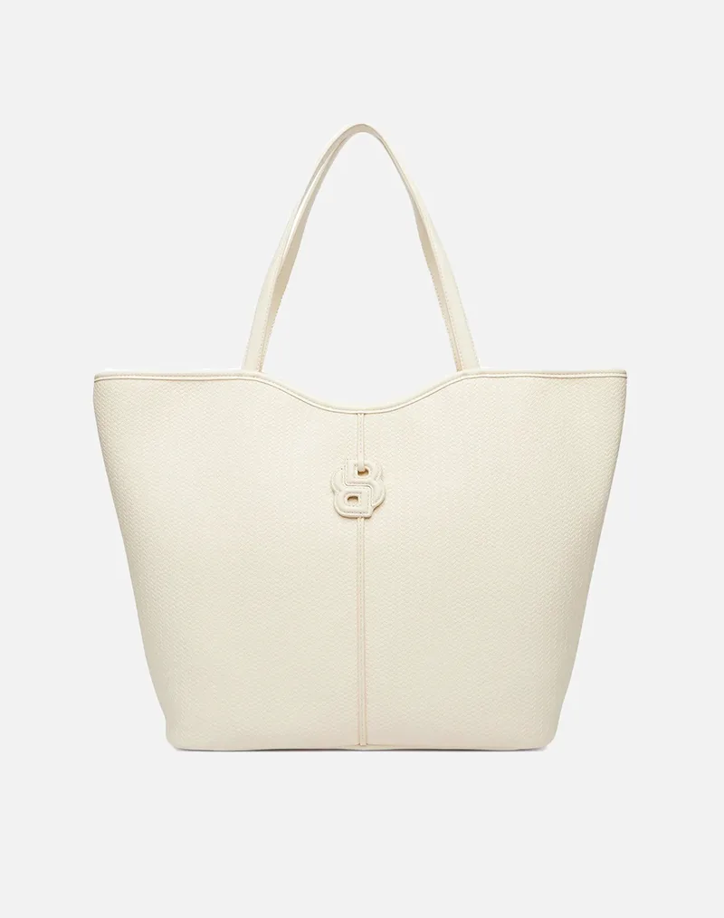 BOSS Anett New BIG Tote W 10279929 01 50563192-119 OffWhite