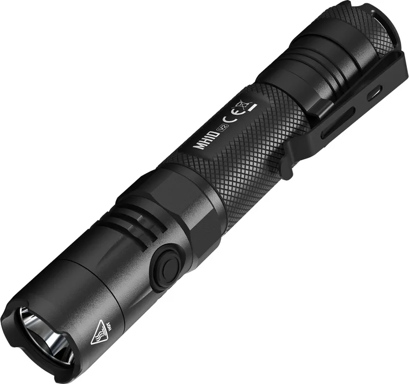 Nitecore MH12V2 - Αδιάβροχος Επαναφορτιζόμενος Φακός LED Multi Task Hybrid - 1200 Lumens - Μπαταρία 5000 mAh - Black (6952506405985)
