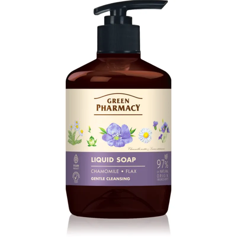 Green Pharmacy Chamomile Hand Soap υγρό σαπούνι 460 ml