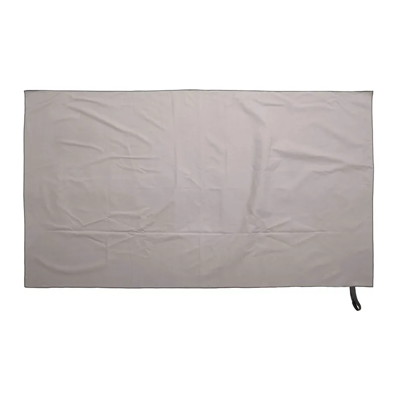 Πετσέτα Θαλάσσης 90X160 Viopros Microfiber Γκρι (90x160)