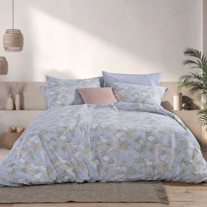 Σεντόνια Διπλά (Σετ) Nef-Nef Homeware Smart Dreamel Light Blue
