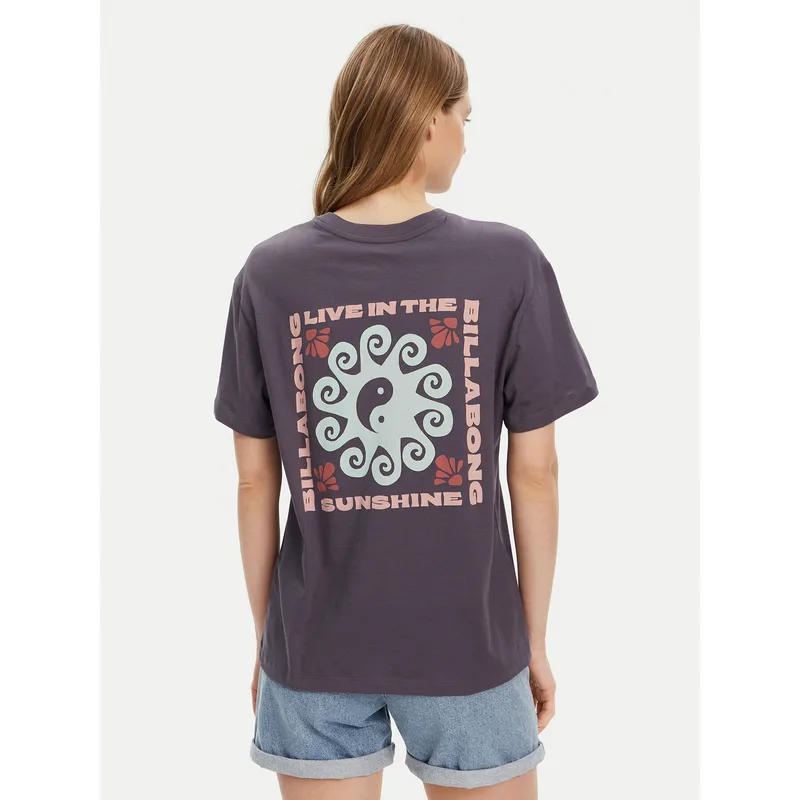 Billabong T-Shirt EBJZT00432-KRB0 Σκούρο μπλε Regular Fit