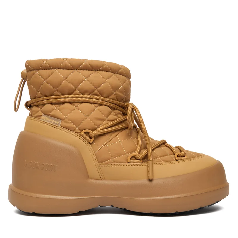 Μπότες Χιονιού Moon Boot Mb Mezzaluna Quilted Mid Wp 80D2500020 Καφέ