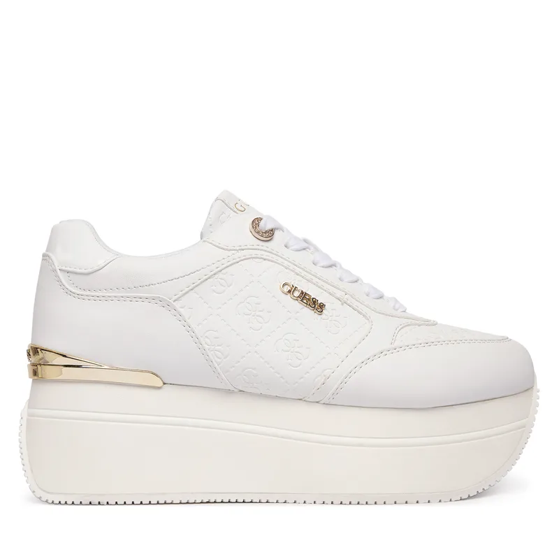 Αθλητικά Guess FLPC10 FAL12 Λευκό