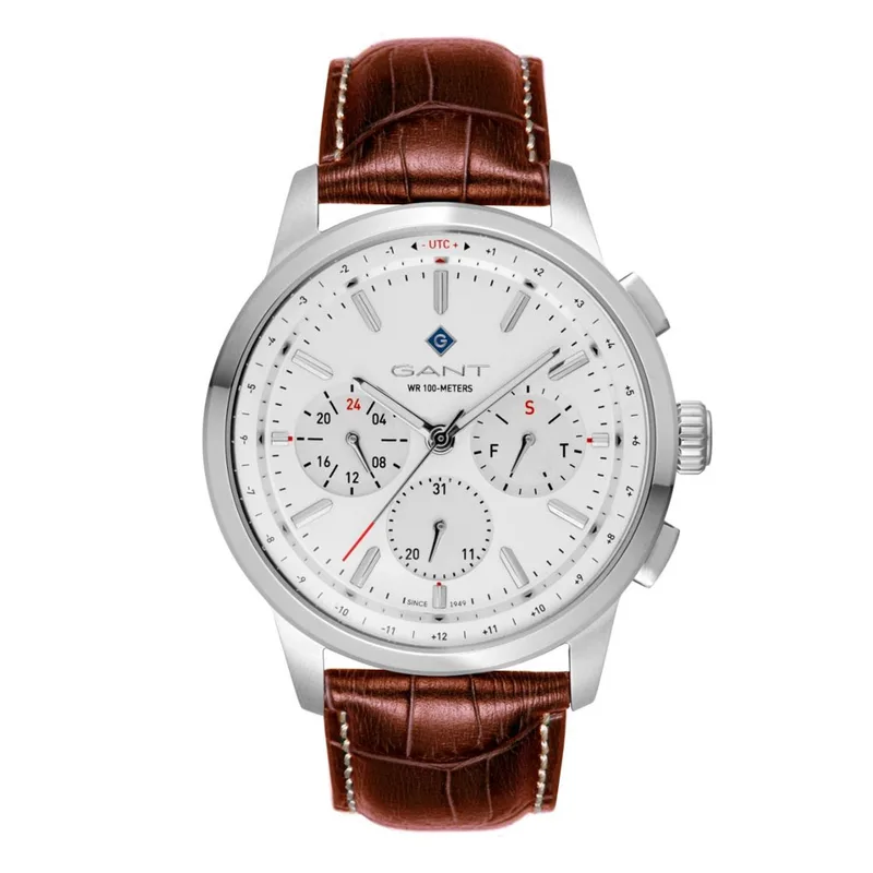GANT Middletown Brown Leather Strap G154002