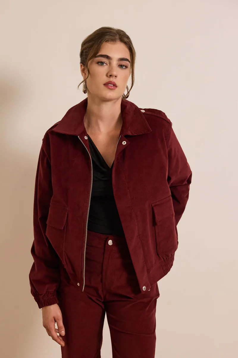 Enzzo Jacket Jacklyn - Wine
