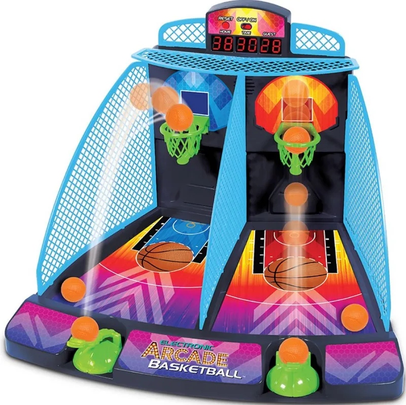 Παιχνίδι Μπάσκετ The Source Ambassador Electronic Arcade Basketball Ρετρό Ηλεκτρονικό / Επιτραπέζιο Φλιπεράκι (4897049305601)