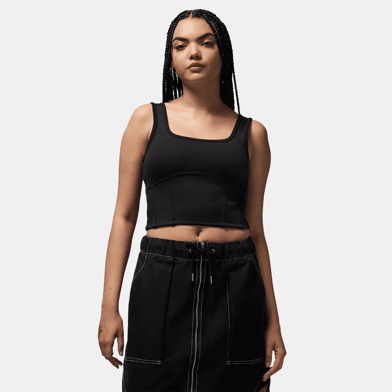 Jordan Lifestyle Γυναικείο Cropped Αμάνικο T-Shirt (9000209526_1469)
