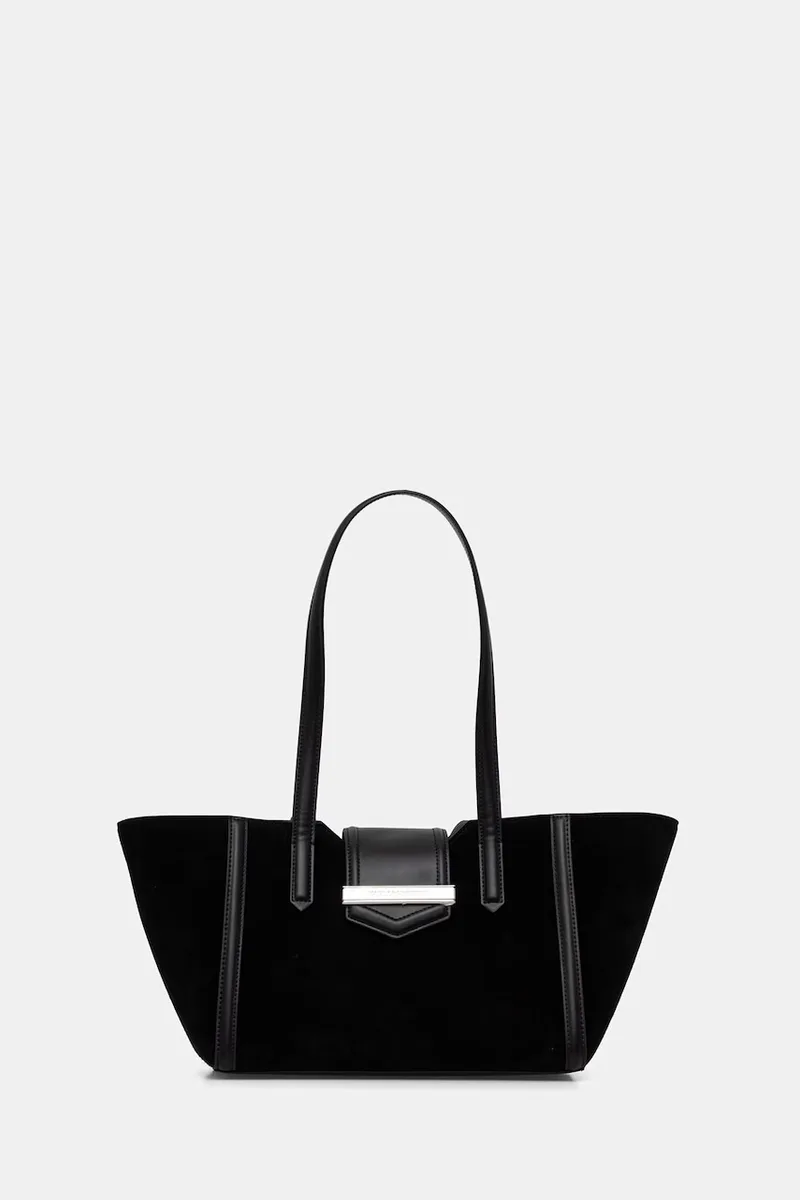 Karl Lagerfeld shopper γυναικεία δέρμα σουέτ K/NOVA