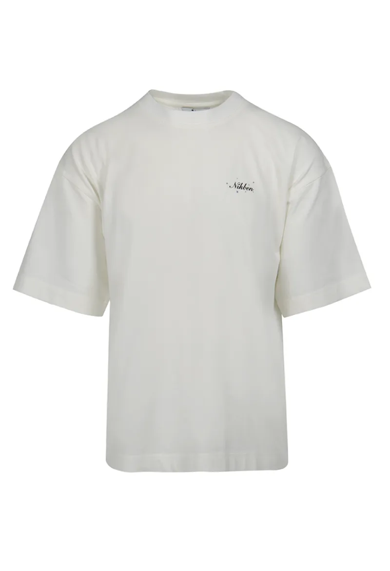 ΑΝΔΡΙΚΟ T-SHIRT NIKBEN HOUSEPLANT BOXY ΛΕΥΚΟ