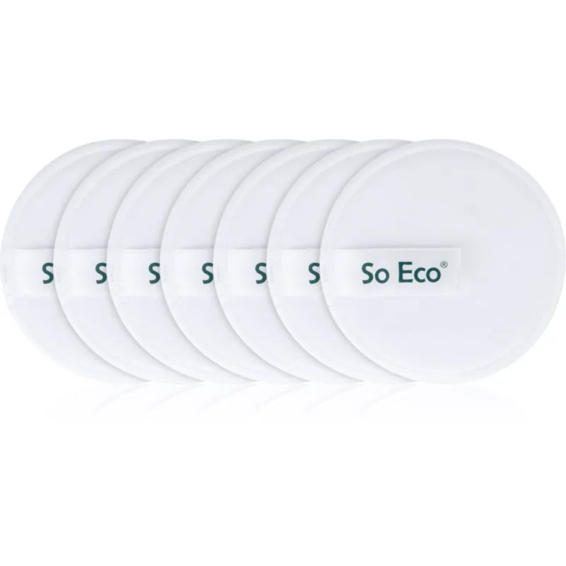 So Eco Reusable Microfibre Cleansing Pads δίσκοι ντεμακιγιάζ 7 τμχ