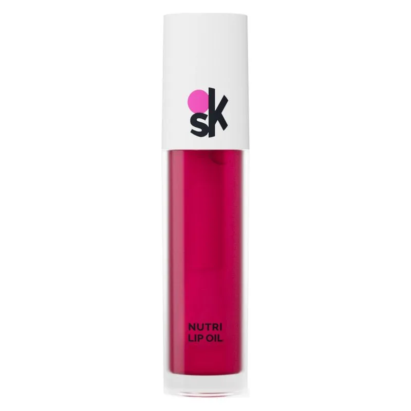 Overskin Nutri lip oil - Kissable - Nourishing Colored Lip Oil 01 - Cherry (4 ml)