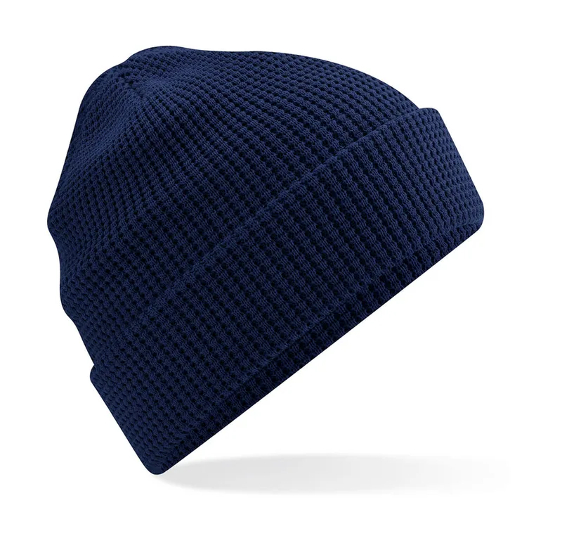 Σκούφος Organic Cotton Waffle B52N Beechfield Oxford Navy