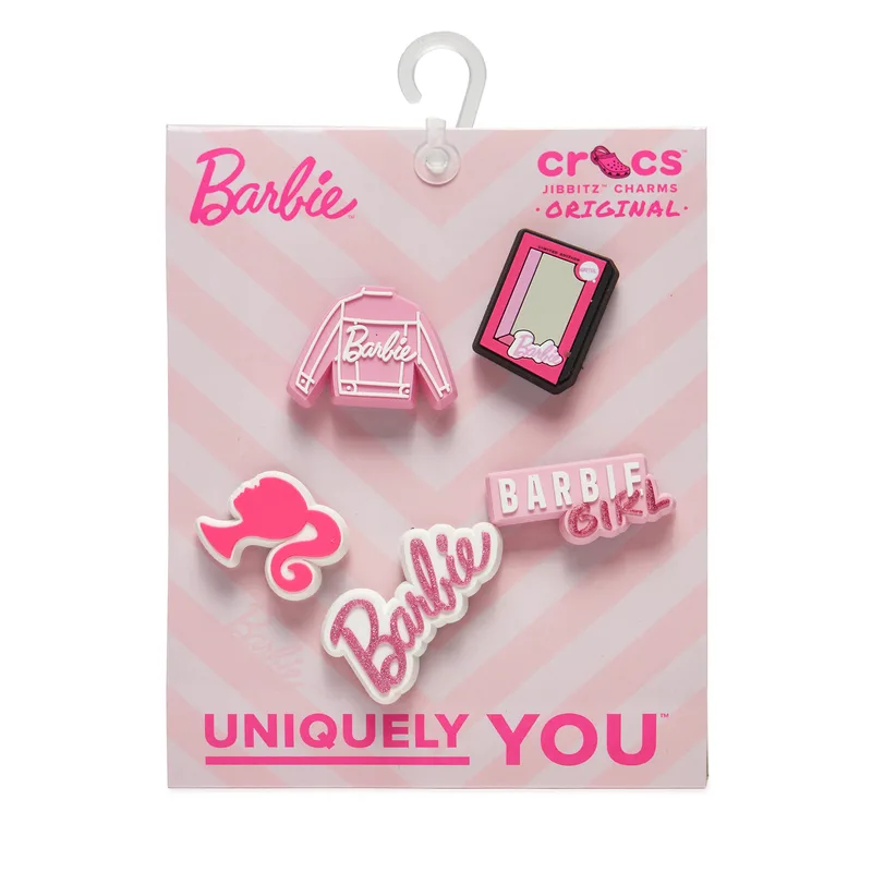 Διακόσμηση παπουτσιών Crocs Jibbitz Barbie 5Pck 10012070 Έγχρωμο