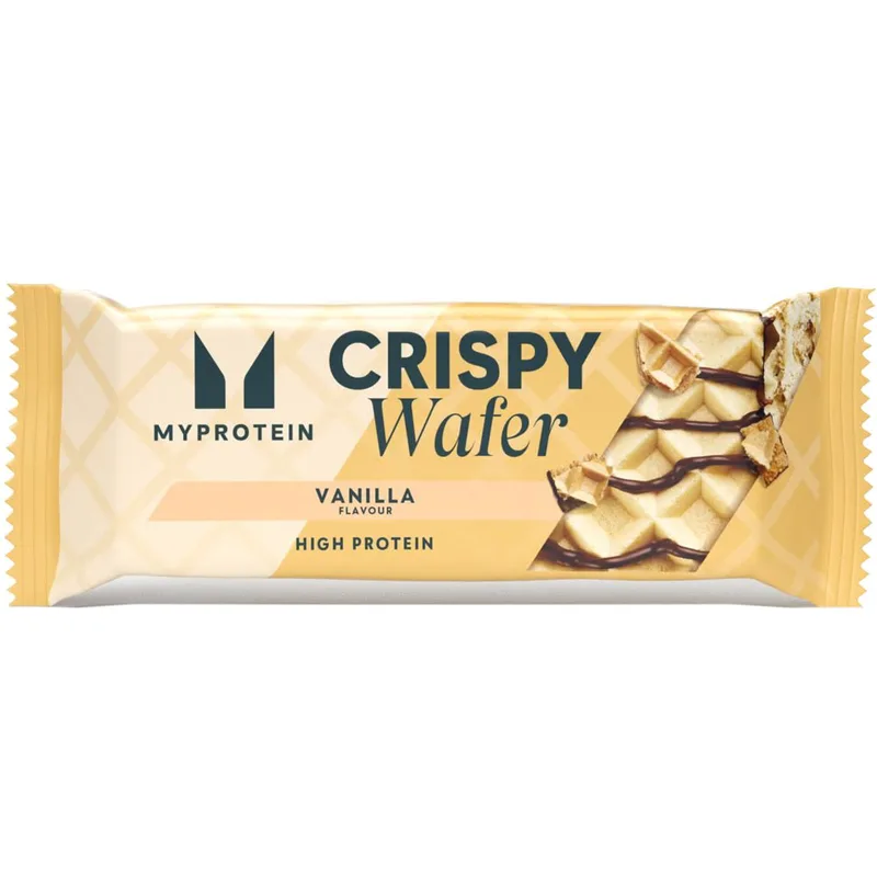My Protein Crispy Wafer Τραγανή Γκοφρέτα Πλούσια σε Πρωτεΐνη Ιδανική για Οποιαδήποτε Ώρα της Ημέρας με Γεύση Βανίλια 40,4g 1 Τεμάχιο - Vanilla