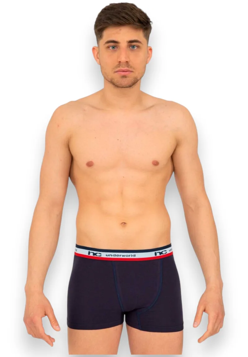 Boxer Ανδρικό Nina Club Blue Basics NC411-20-Μπλε