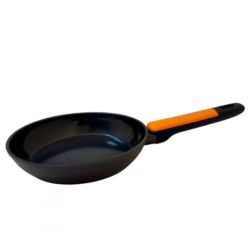 Τηγάνι Fackelmann Soft Collection 688613, 20x4 cm, επαγωγικό και φούρνου, μαλακή λαβή, Μαύρο