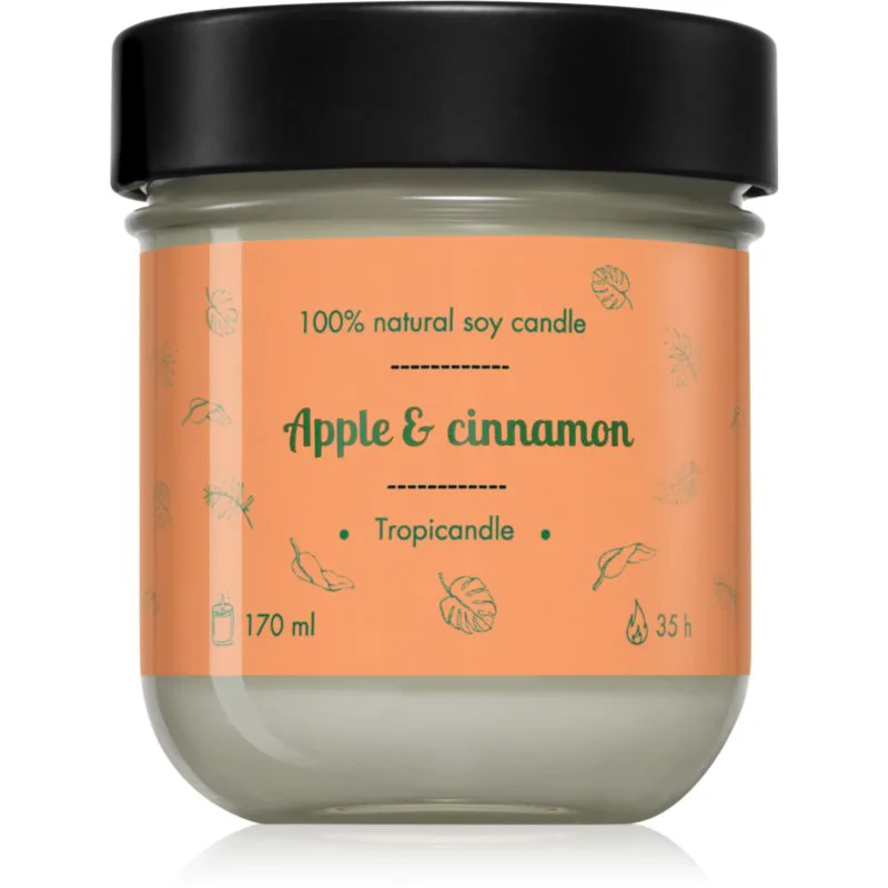Tropicandle Apple & Cinnamon αρωματικό κερί 170 ml