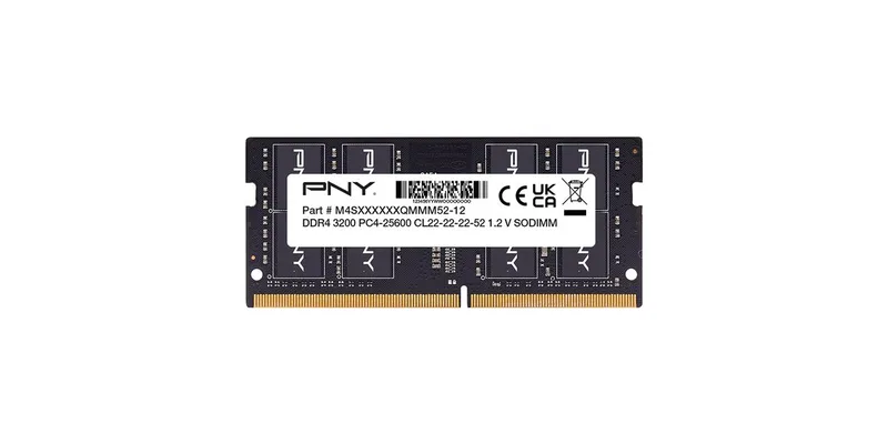 SO DDR4 16GB PC 3200 CL22 PNY 1,2V retail