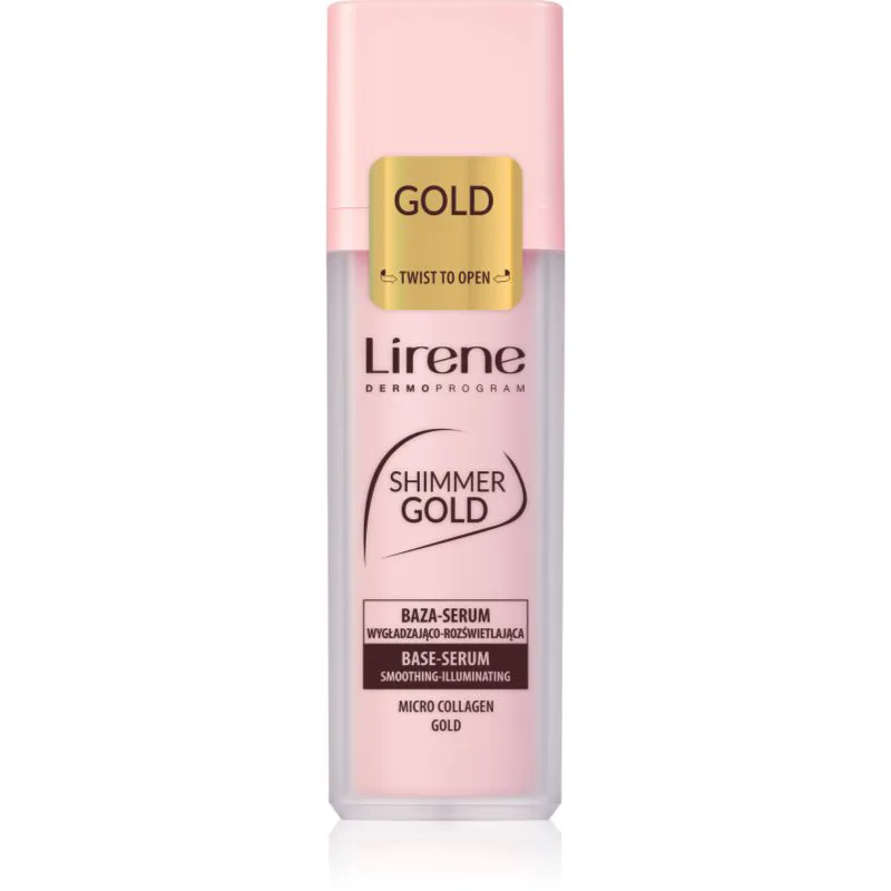 Lirene Base Shimmer Χρυσό λαμπρυντική βάση ορός 30 ml