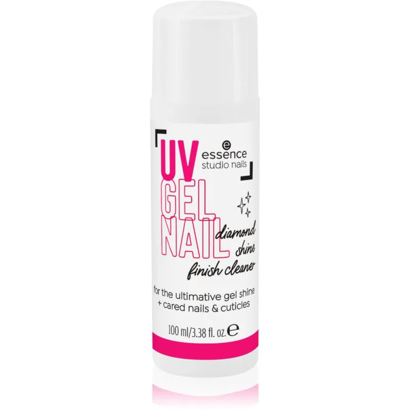 essence studio nails UV GEL NAIL καθαριστής νυχιών για λάμψη 100 ml