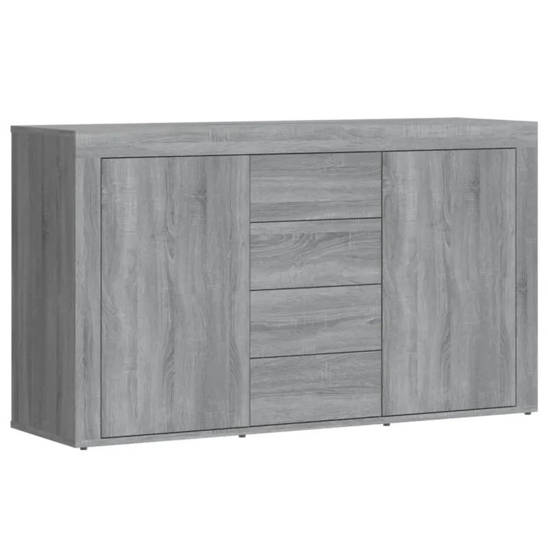 vidaXL Μπουφές Γκρι Sonoma 120 x 36 x 69 εκ. από Επεξεργασμένο Ξύλο