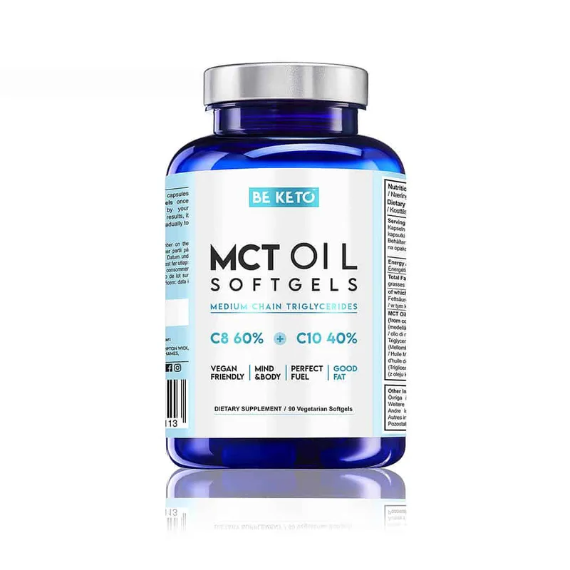 Beketo Κάψουλες MCT Oil C8/C10 (90 Κάψουλες)