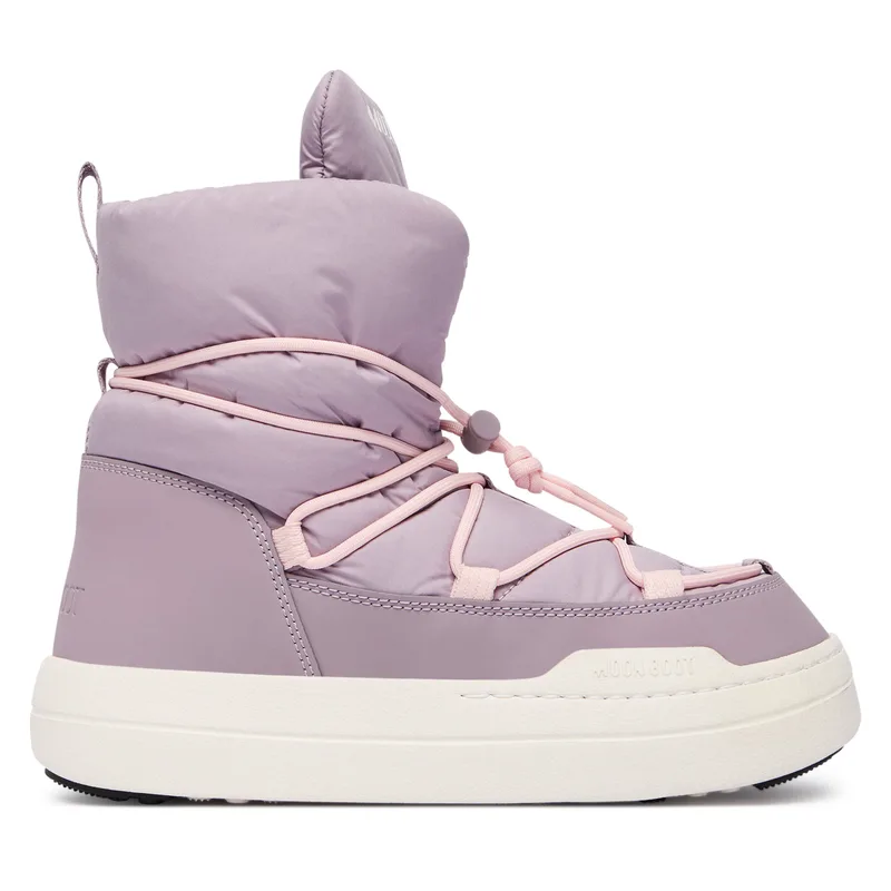 Μπότες Χιονιού Moon Boot Jr Park lace Mid 80D3440070 D Ροζ