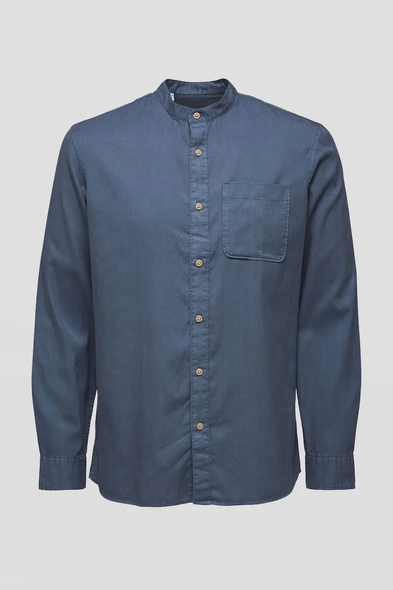 SELECTED HOMME Ανδρικό Μπλε Blue Casual Shirt
