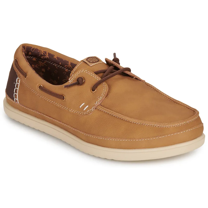 Slip on HEYDUDE Harbor Lo Classic Bone Brown/Multi