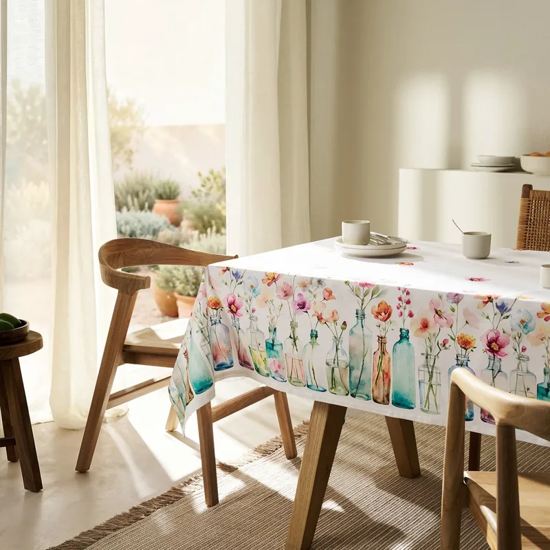 Αλέκιαστο Τραπεζομάντηλο (140x220) Gofis Home Geraldine 594
