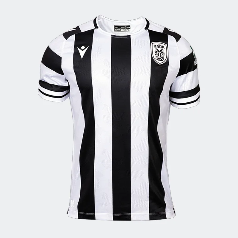 Macron PAOK FC 2025/26 Home Unisex Ποδοσφαιρική Φανέλα (9000256864_1480)