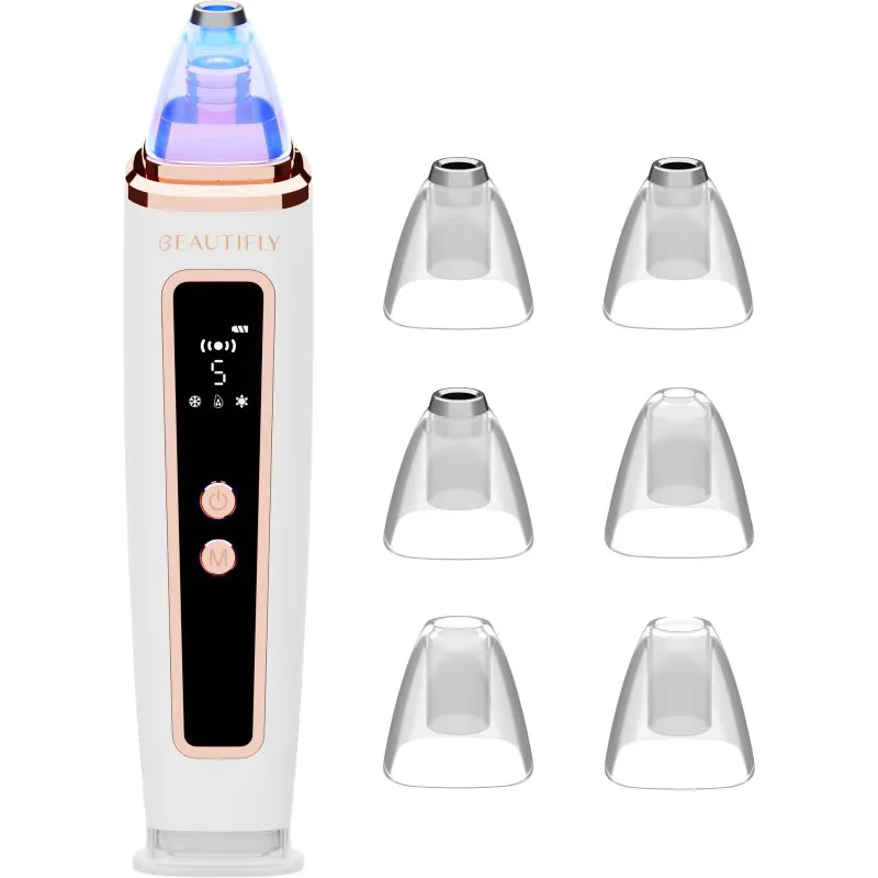 Beautifly B-Derma Ice συσκευή καθαρισμού δέρματος με κενό για θεραπεία με ζέστη και κρύο 1 τμχ